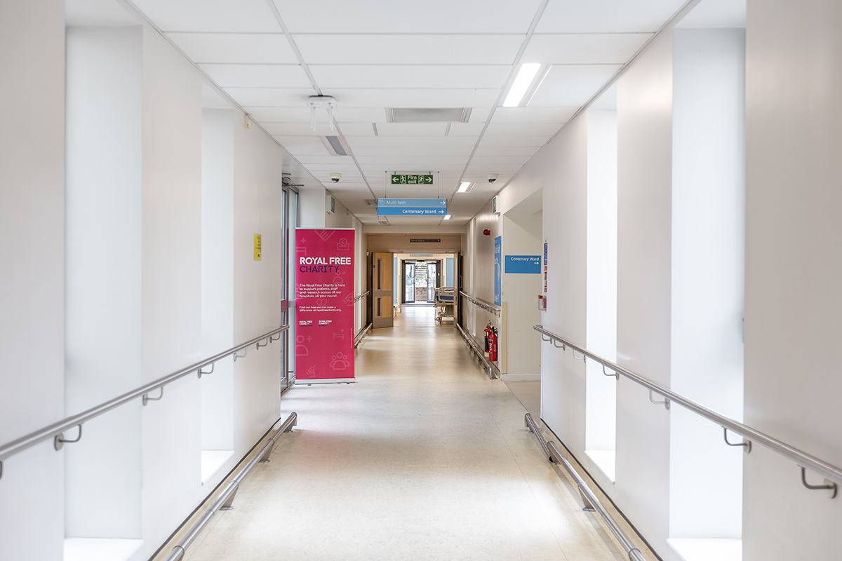 North Middlesex University Hospital – Lower Ground Floor, London