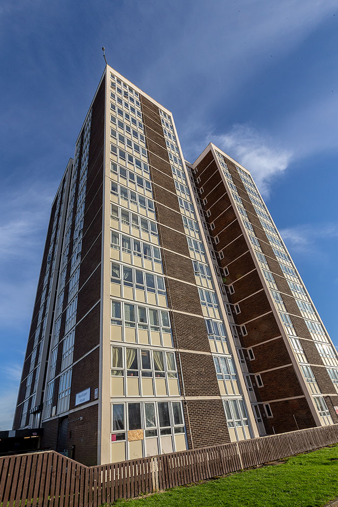 Newcastle City Council YHN Tower Block Refurbs